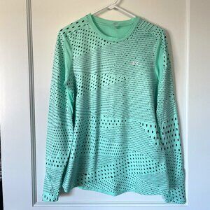 Under Armour ColdGear Crew Neck Long-sleeve Shirt - Mint Green (Size XL) - EUC
